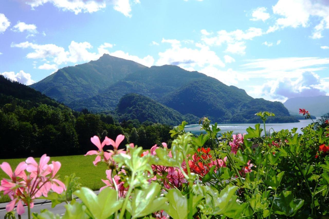 Frühstückspension Seeblick Sankt Gilgen Exterior foto