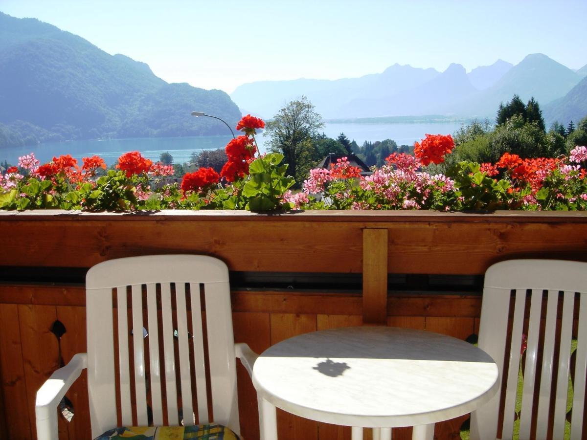 Frühstückspension Seeblick Sankt Gilgen Exterior foto